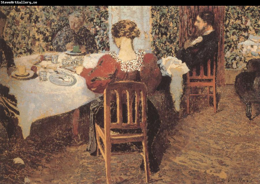 Edouard Vuillard Vial home after lunch